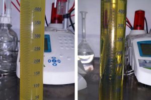 min confronto gasolio dopo trattamento con additivazione calibrata